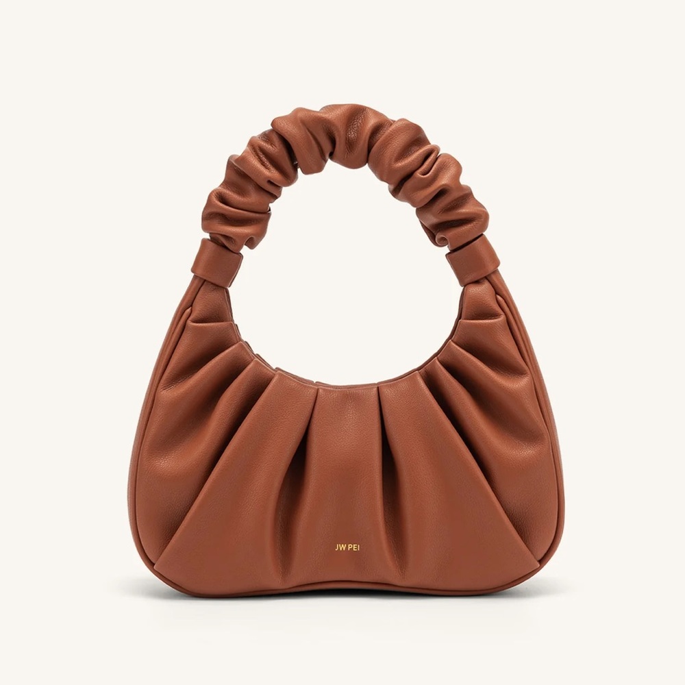 JEW PEI Hobo Bag in Nutella